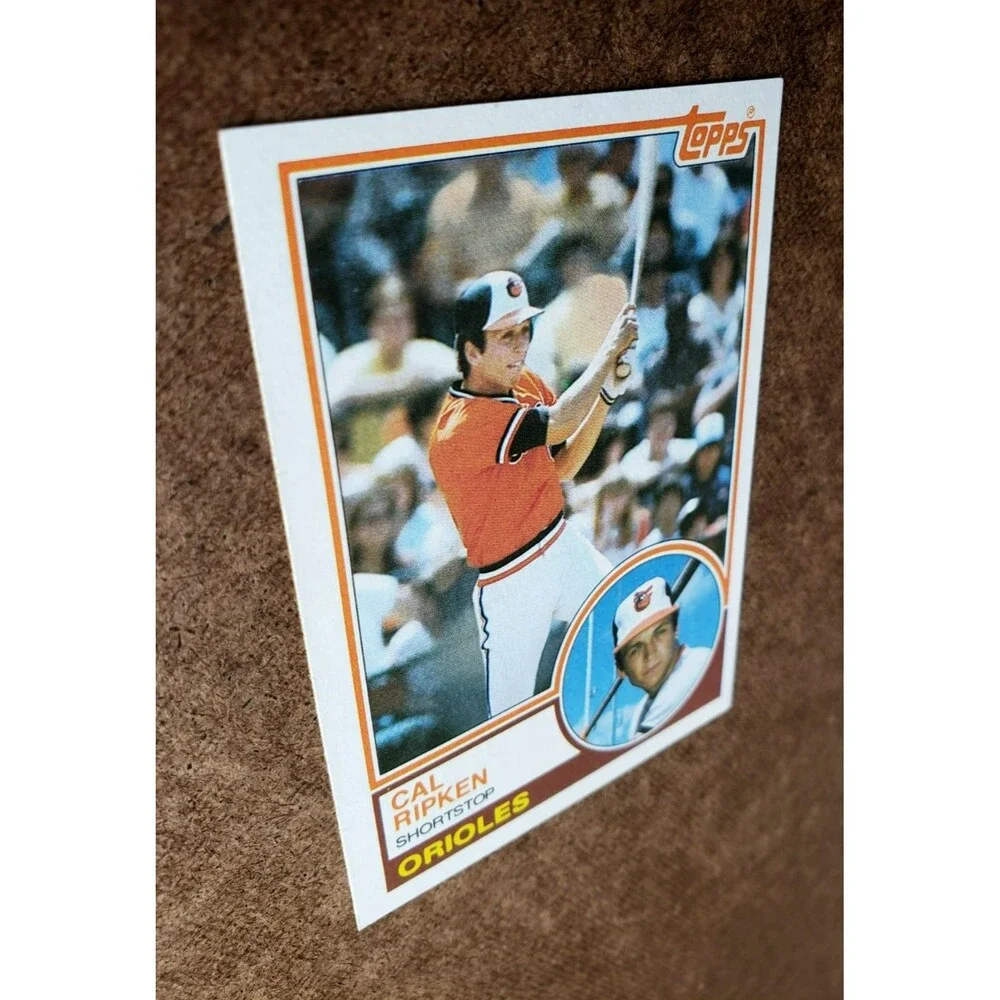 VTG 1983 Topps CAL RIPKEN JR. MLB Baseball #163 2nd YEAR Baltimore ORIOLES H.O.F